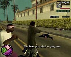 Grand Theft Auto: San Andreas - gang war