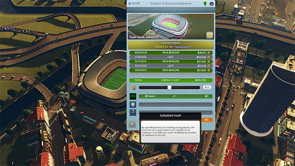 Cities: Skylines - match day