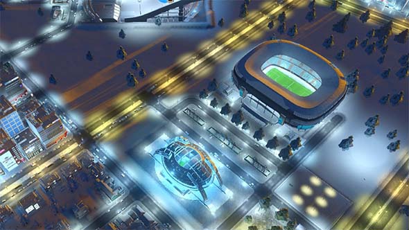 Cities: Skylines - stadiums