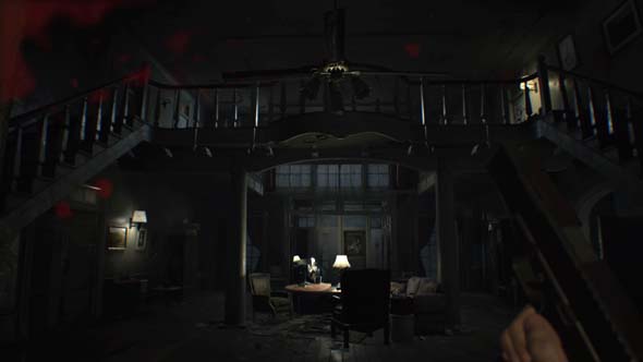 Resident Evil 7 - main hall