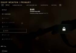 Call of Duty WWII - BAR unlock