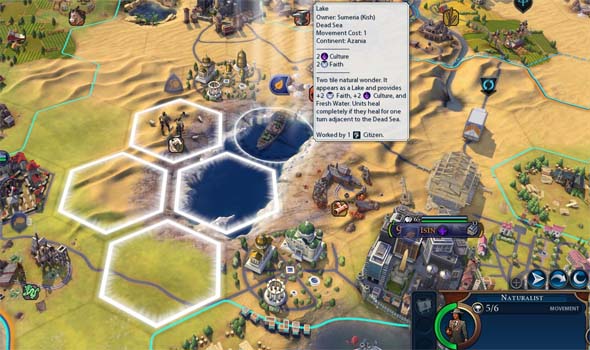 Civilization VI - Dead Sea National Park