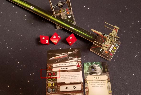 Star Wars X-Wing - not enough dice