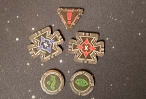 Star Wars X-Wing - action tokens