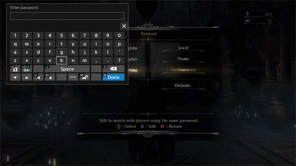 Bloodborne - Password Matching