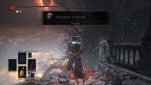 Dark Souls III: the Ringed City - Gael's hints