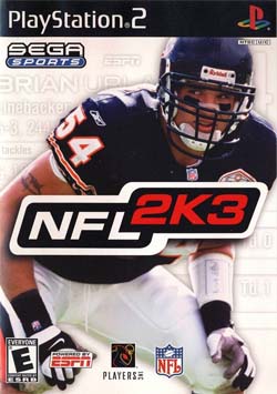 NFL 2k3 - cover