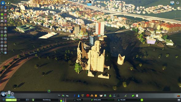 Cities: Skylines - castle ruins