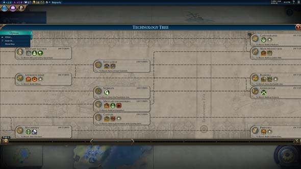 Civilization VI - Ship Building to Cartography