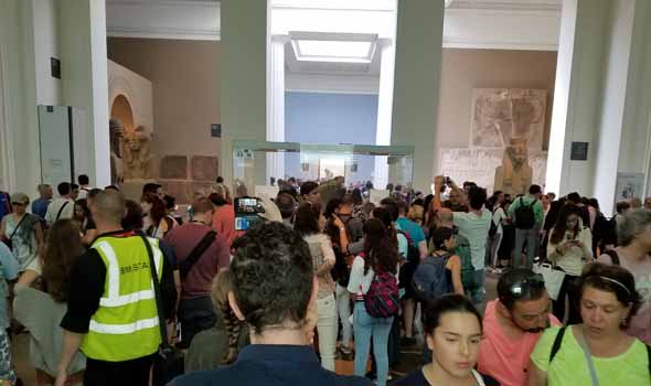 British Museum crowds