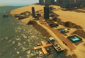 Cities Skylines - beach