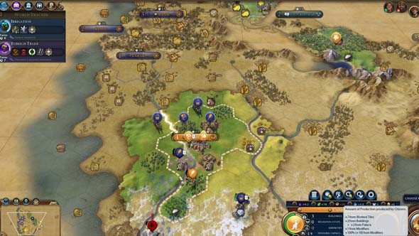 Civilization VI - war production bonus