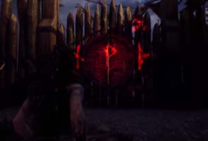 Hellblade: Senua's Sacrifice - rune gate