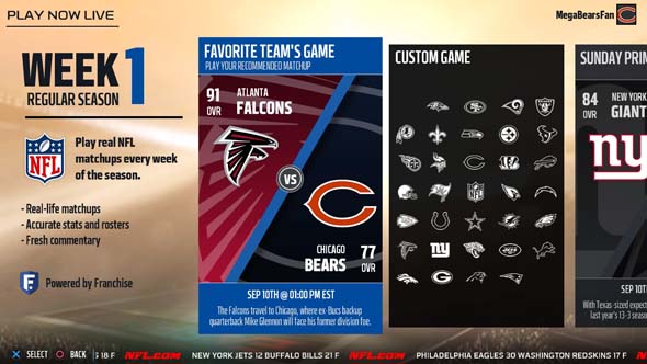 Madden NFL 18 - Franchise Live