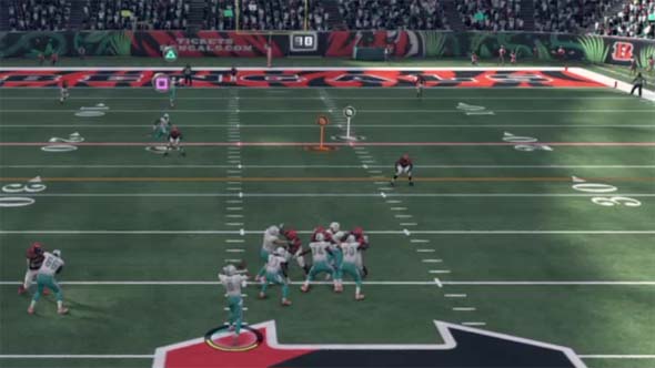 Madden NFL 18 - targeted passing