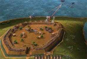 Ultimate General: Civil War - coastal fort