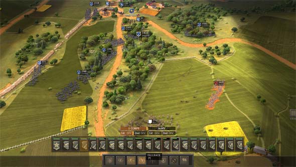 Ultimate General: Civil War - falling back