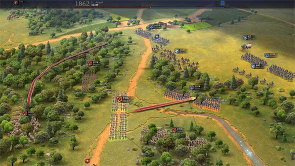 Ultimate General: Civil War - drawing paths