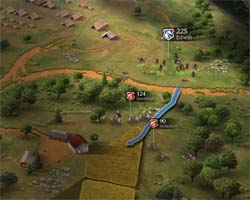 Ultimate General: Civil War - undefended A.I. artillery