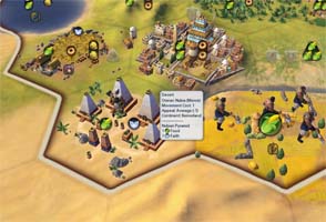 Civ VI - Nubian Pyramid adjacent to city