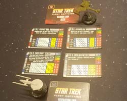 Star Trek: Fleet Captains: alternate Kronos One and Excelsior