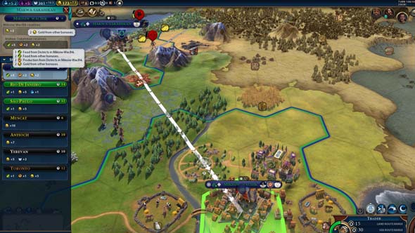 Civilization VI - camps and pastures