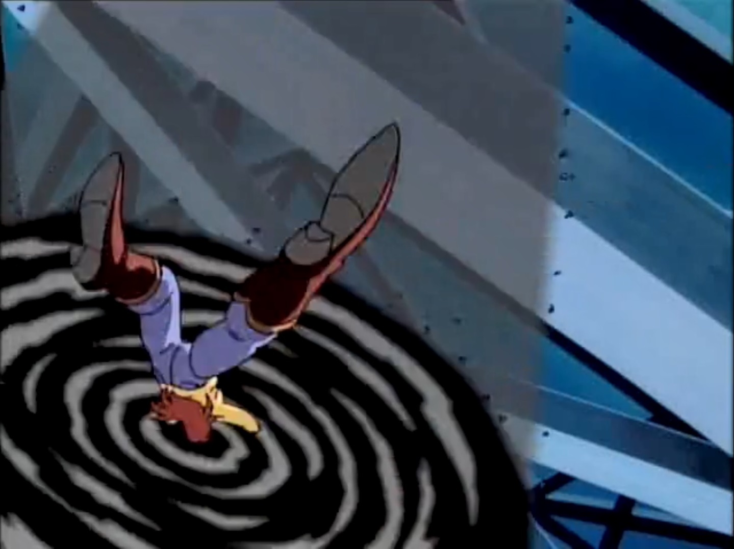 Spider-Man TAS - Mary Jane falls off bridge