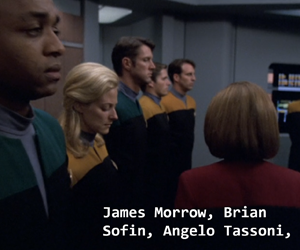 Star Trek: Voyager - Equinox crew