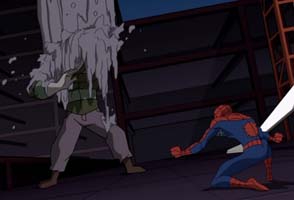 Spectacular Spider-Man - Sandman concrete