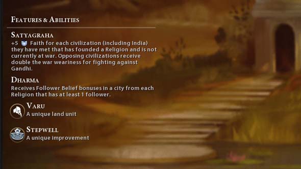 Civilization VI - Indian religion