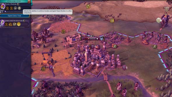 Civilization VI - open borders