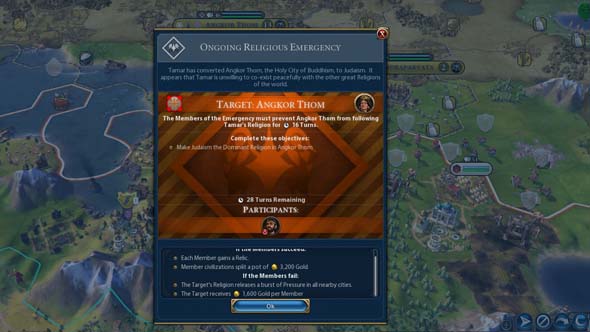 Civilization VI - conversion emergency