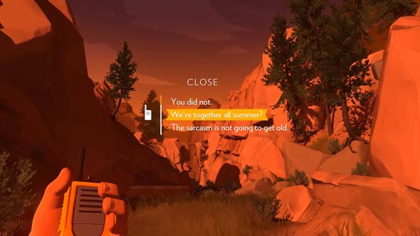 Firewatch - humor