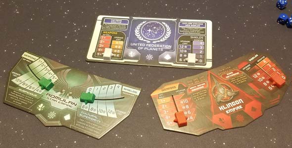 Star Trek: Ascendancy - player sheets