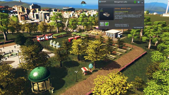 Cities: Skylines - park decorations