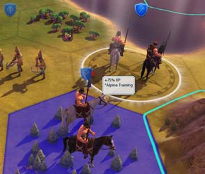 Civilization VI - non-boosted unit combining with boosted unit