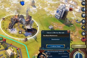 Civilization VI - naming unit