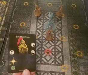 Dark Souls board game - Ornstein electric clash