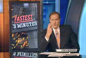 Chris Berman fastest 3 minutes in sports