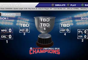 Maximum Football 2018 - playoff