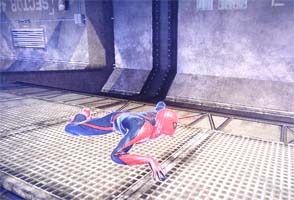 Amazing Spider-Man - wall-crawling