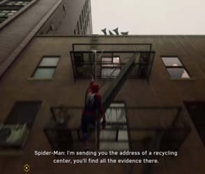 Marvel's Spider-Man - parkour