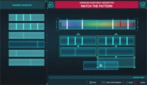 Marvel's Spider-Man - spectrograph puzzle