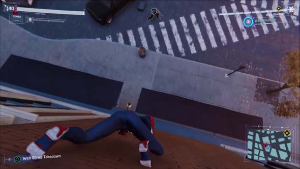 Marvel's Spider-Man - wall-crawling