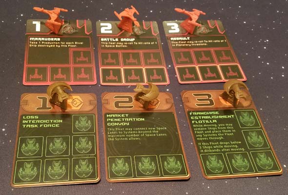 Star Trek: Ascendancy - Ferengi and Klingon fleets