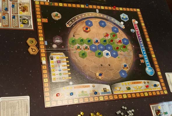 Terraforming Mars - more players