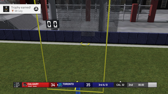 Maximum Football 19 - field goal