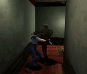 Resident Evil - knife fight