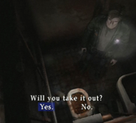 Silent Hill 2 - clogged toilet