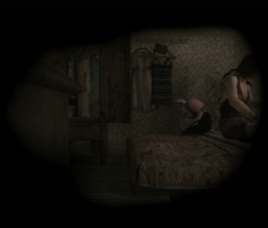 Silent Hill 4 - peeping